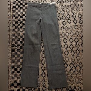 Vintage 1940’s Black and White Striped Straight Leg Jeans
